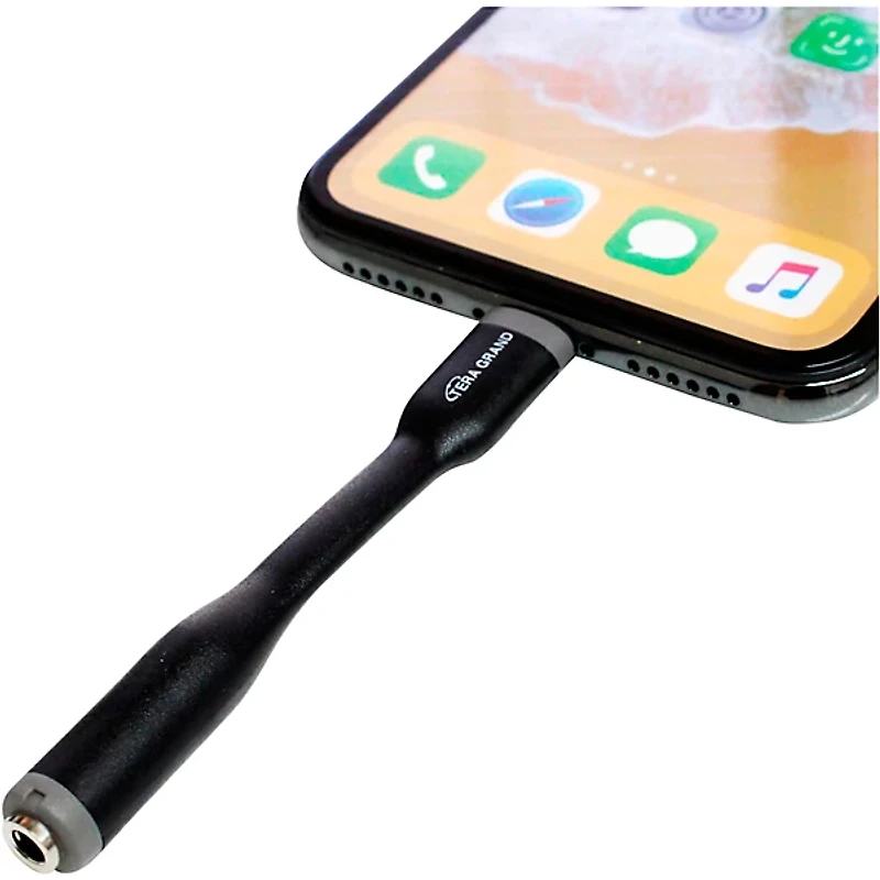 Tera Grand Apple MFi Certified Lightning to Headphone Jack Adapter
