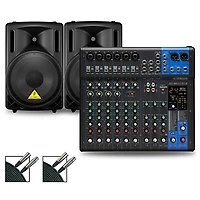 Yamaha MG12XUK Mixer with Behringer Eurolive BD Speakers