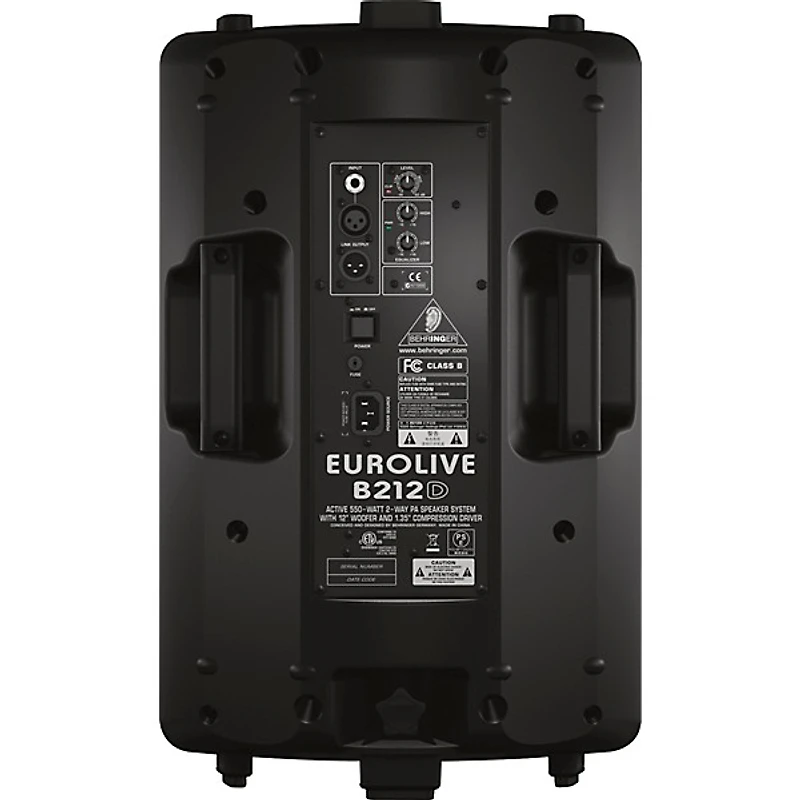 Yamaha Complete PA Package with MG12XUK Mixer and Behringer Eurolive BD Speakers 12" Mains