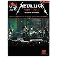 Hal Leonard Metallica: 1991-2016 Guitar Play-Along 196 Book/Audio Online