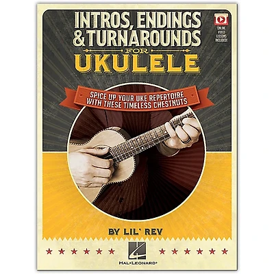 Hal Leonard Intros, Endings & Turnarounds for Ukulele Book/Video Online