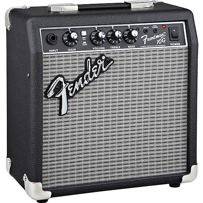 Fender Frontman 10G 10W Guitar Combo Amp With 20' Instrument Cable