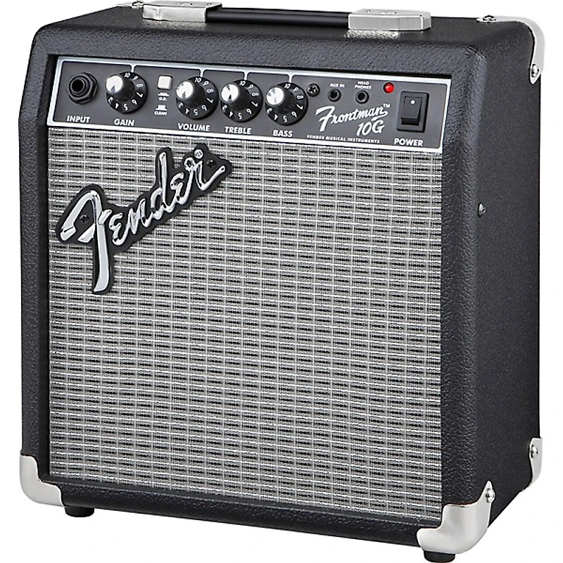 Fender Frontman 10G 10W Guitar Combo Amp With 20' Instrument Cable