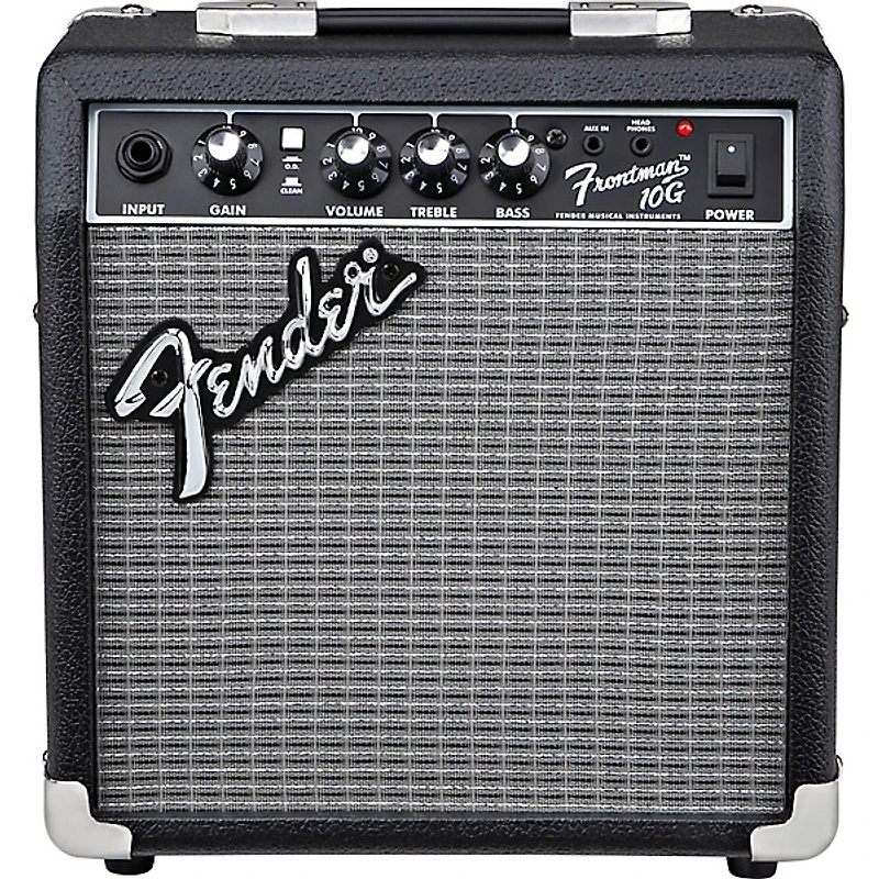 Fender Frontman 10G 10W Guitar Combo Amp With 20' Instrument Cable