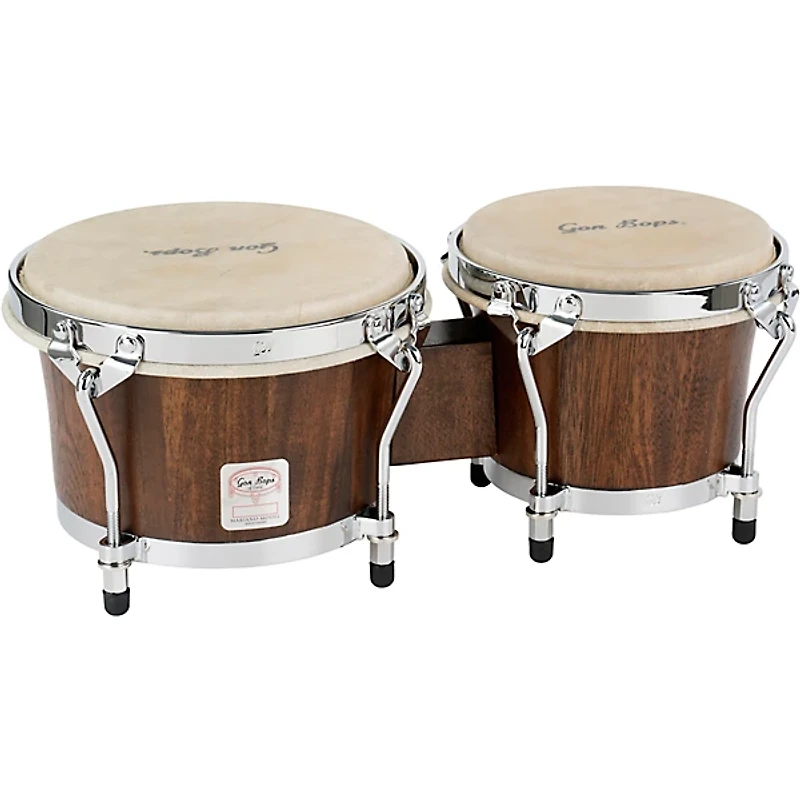 Gon Bops Mariano Bongos With Chrome Hardware 7 and 8.5 in.
