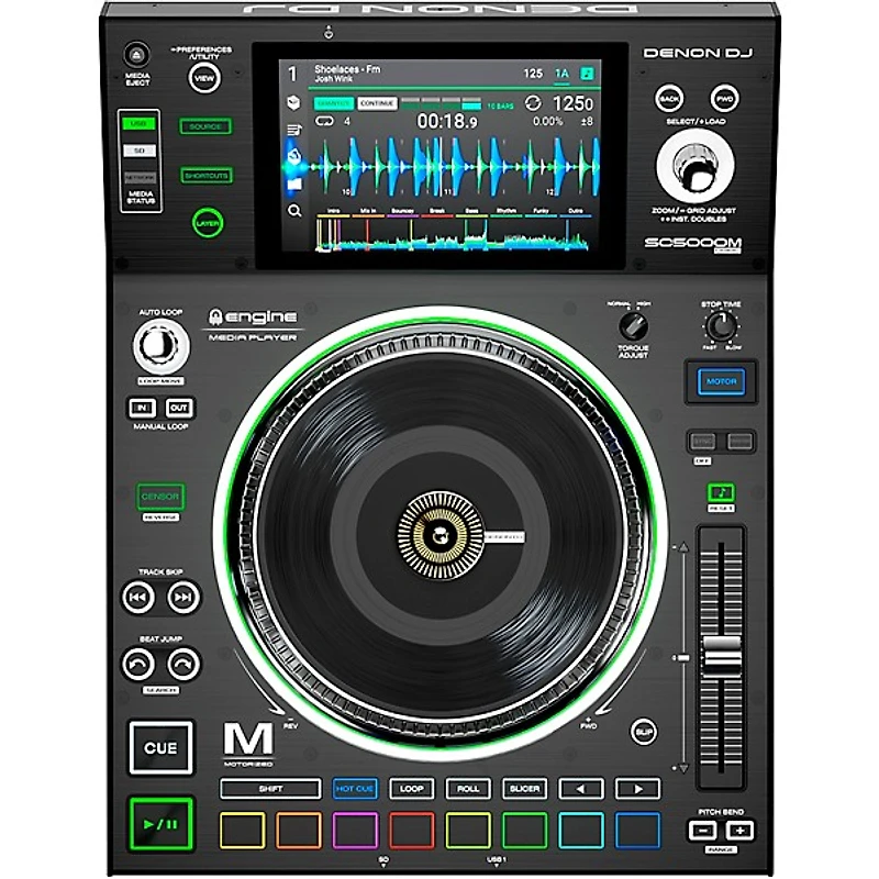 Denon DJ SC5000M Prime Professional Motorized DJ Media Player