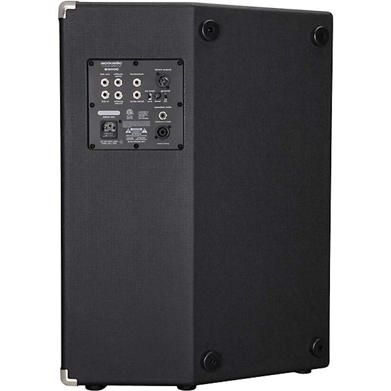 Acoustic B300C 1X15 300W Bass Combo With Tilt-Back Cabinet