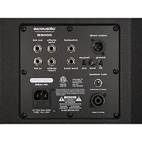 Acoustic B300C 1X15 300W Bass Combo With Tilt-Back Cabinet