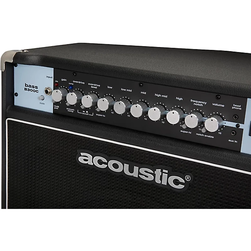 Acoustic B300C 1X15 300W Bass Combo With Tilt-Back Cabinet