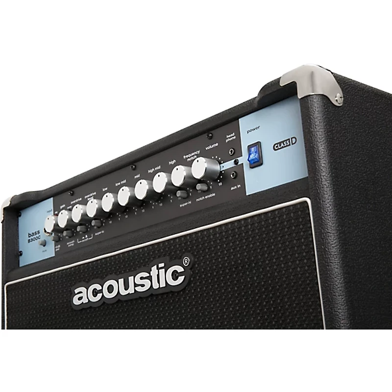 Acoustic B300C 1X15 300W Bass Combo With Tilt-Back Cabinet