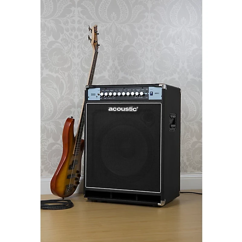 Acoustic B300C 1X15 300W Bass Combo With Tilt-Back Cabinet