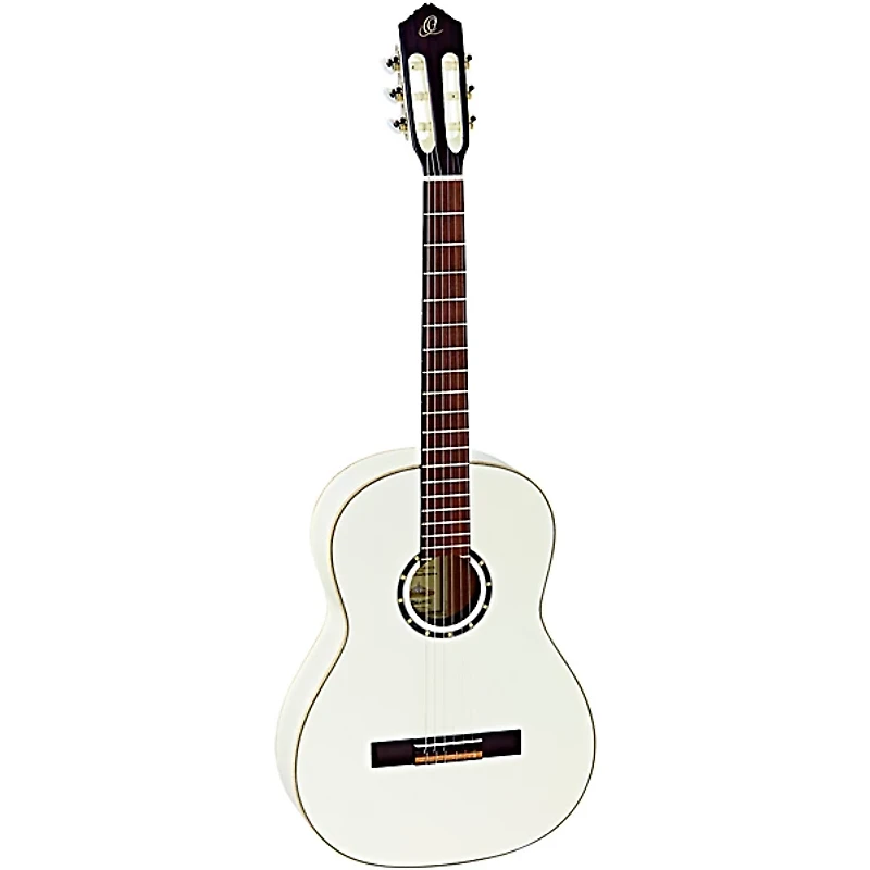 Ortega R121SNWH Family Series Full-Size Classical Guitar White