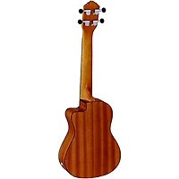 Ortega Bonfire RU5CE Concert Acoustic-Electric Ukulele with Cutaway Natural