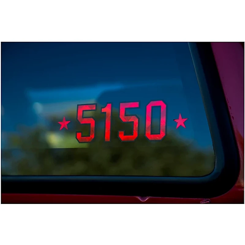 EVH 5150 Sticker With Stars