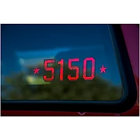 EVH 5150 Sticker With Stars