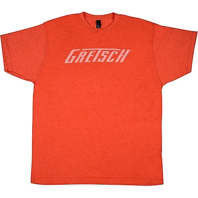 Gretsch Logo Heather Orange T-Shirt