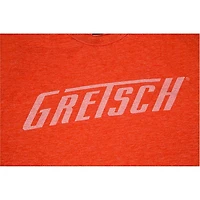 Gretsch Logo Heather Orange T-Shirt