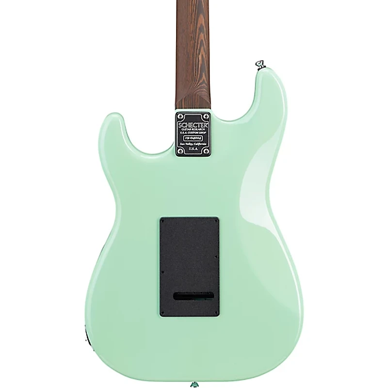 Schecter Guitar Research Custom Shop Nick Johnston Traditional Electric Guitar Atomic Green Mint Green Pickguard