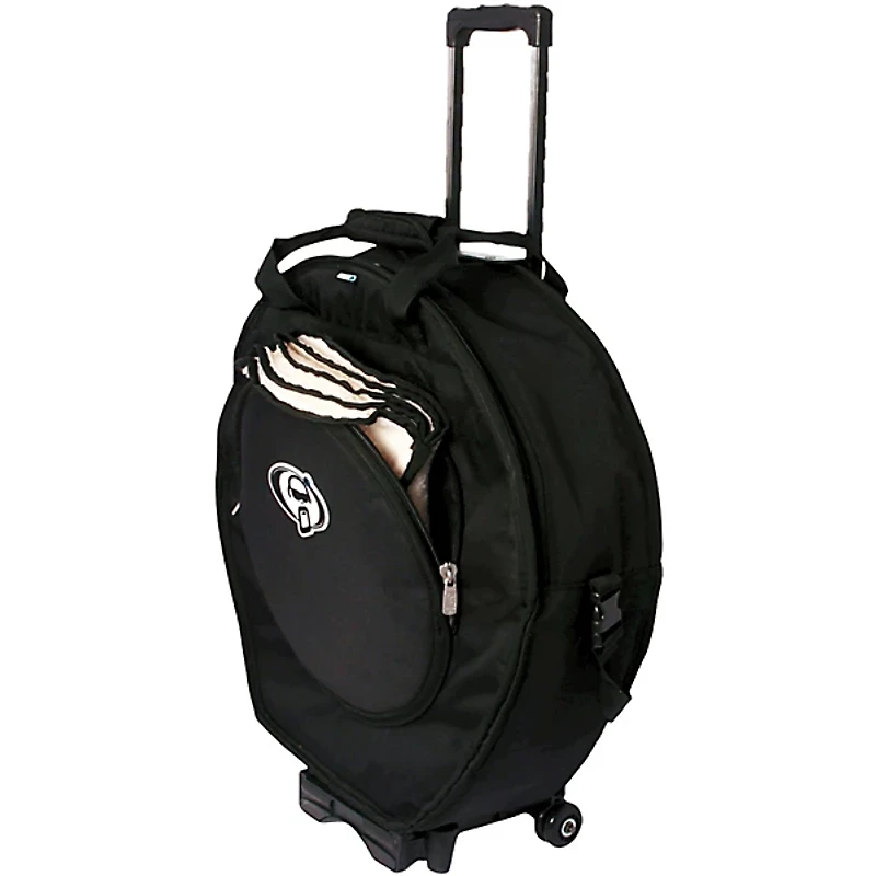 Protection Racket Deluxe Cymbal Case Trolley 24 in. Black