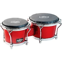 Gon Bops Roberto Quintero Signature Bongos 7 and 8.5 in. Red Sparkle