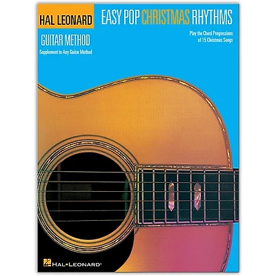Hal Leonard Easy Pop Christmas Rhythms (Supplement to Any Guitar Method) Songbook