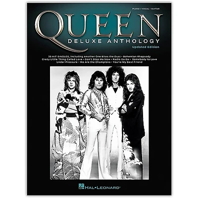 Hal Leonard Queen - Deluxe Anthology (Updated Edition) Piano/Vocal/Guitar Songbook