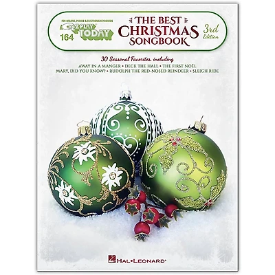 Hal Leonard The Best Christmas Songbook - 3rd Edition E-Z Play Today Volume 164