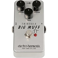 Electro-Harmonix Triangle Big Muff Pi Distortion/Sustainer Guitar Effects Pedal