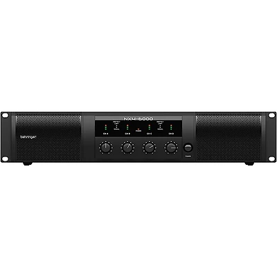 Behringer NX4-6000 6,000W 4-Channel Power Amplifier