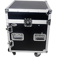 ProX 10U Rack x 10U Top Mixer DJ Combo Flight Case