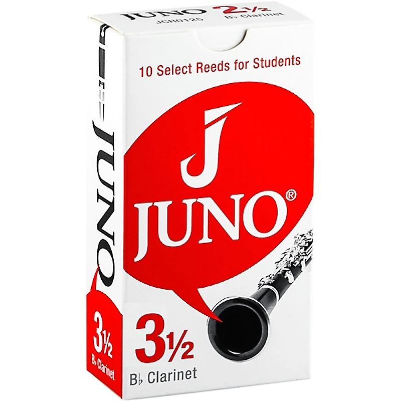 Vandoren JUNO Bb Clarinet, Box of 10 Reeds