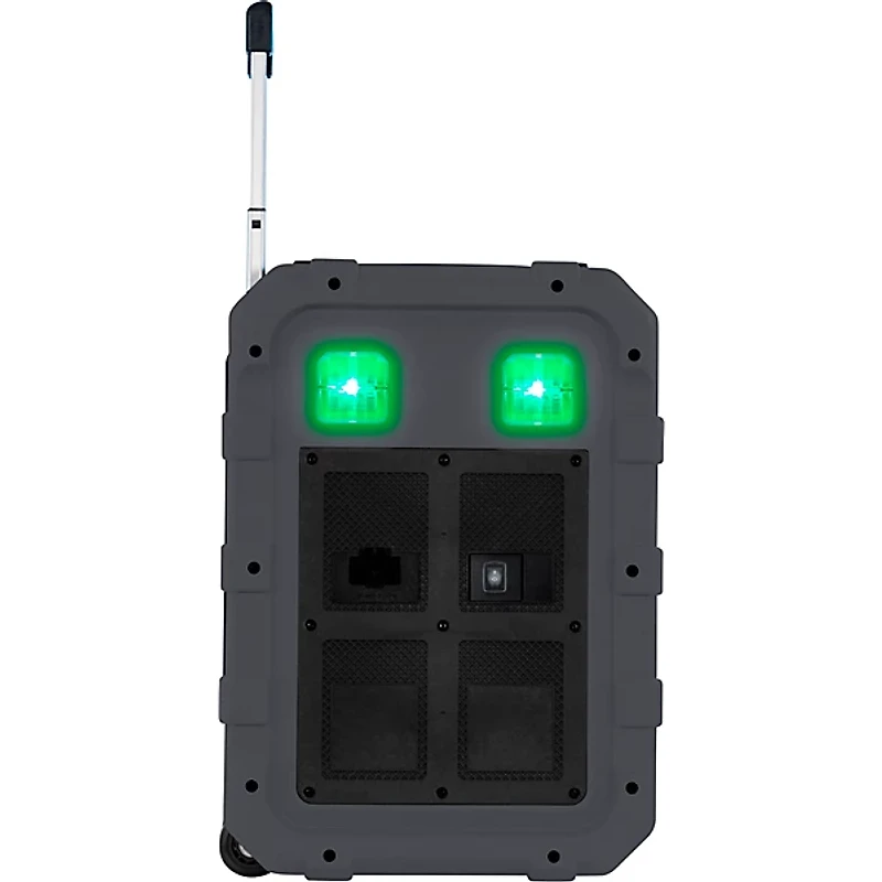 Gemini MPA-2400 10" Wireless Active Portable Bluetooth Speaker With Trolley