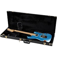 Friedman Cali Aged Electric Guitar Double Burst Metallic Blue over 3 Tone Burst