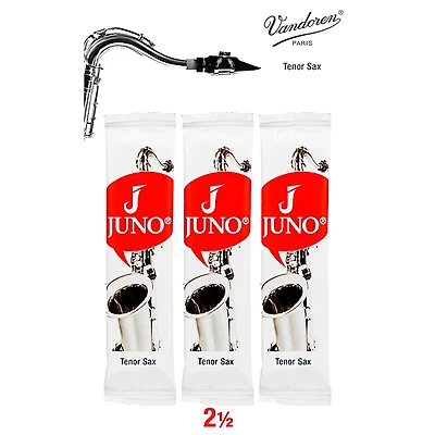 Vandoren JUNO Tenor Sax, 3-Reed Card