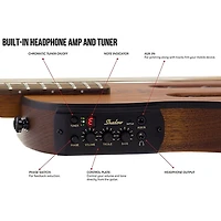 Traveler Guitar Escape Mark III Acoustic-Electric Guitar Mahogany