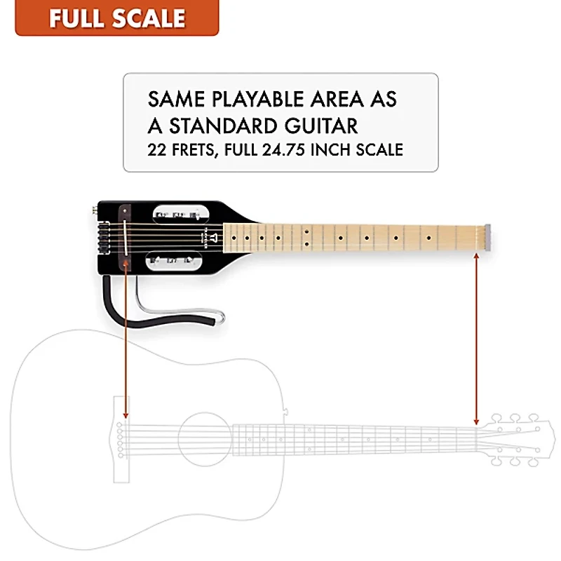 Traveler Guitar Ultra-Light Acoustic Travel Guitar