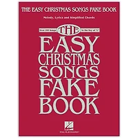 Hal Leonard The Easy Christmas Songs Fake Book (100 Songs in the Key of C) Easy Fake Book Songbook