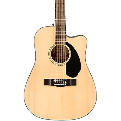 Fender CD-60SCE 12-String Dreadnought Acoustic-Electric Guitar - Natural