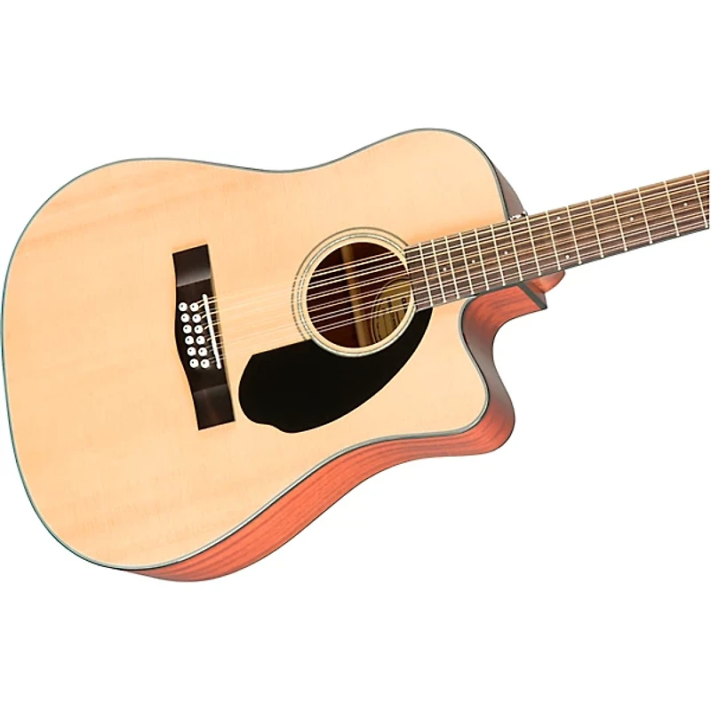 Fender CD-60SCE 12-String Dreadnought Acoustic-Electric Guitar - Natural