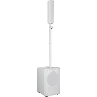 RCF EVOX JMIX8 Line Array PA System With 8-Channel Mixer (White)