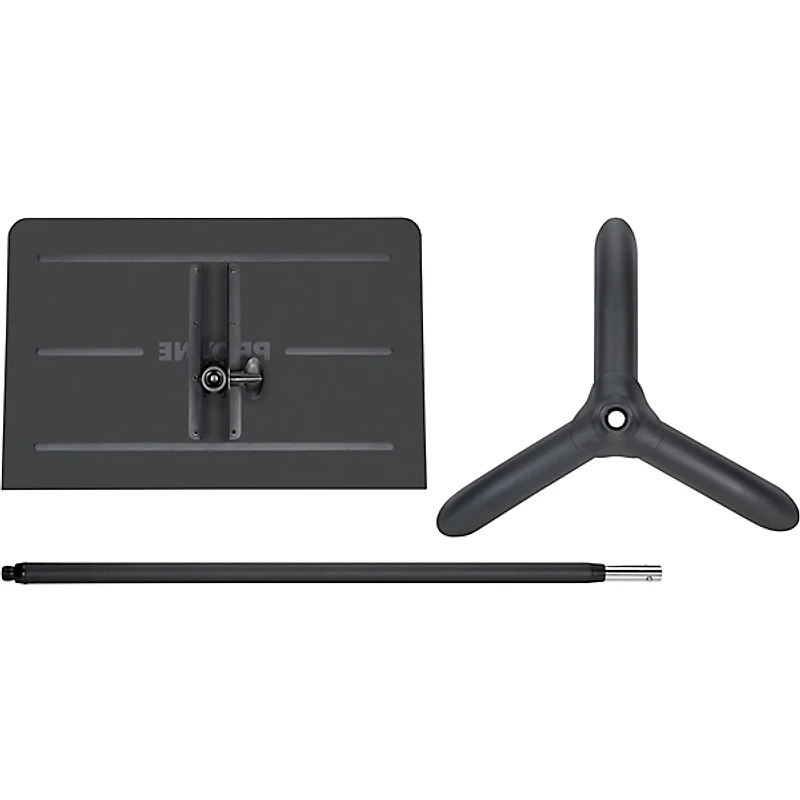 Proline 6-Pack Professional Orchestral Music Stand With Manhasset Storage Cart (Holds 25)