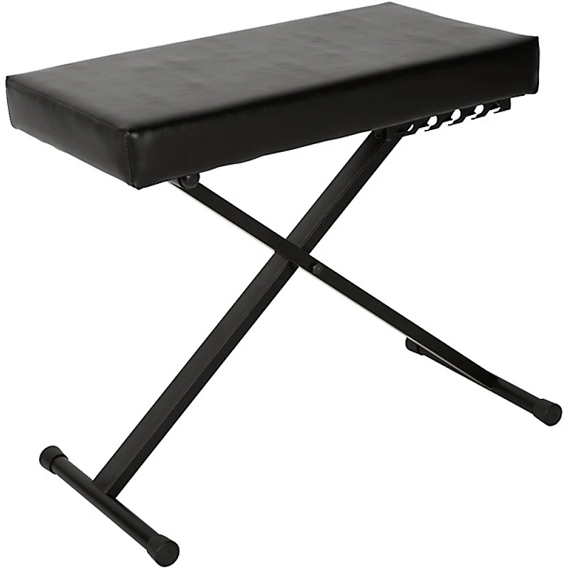 Musician's Gear KBX2 Double-Braced Keyboard Stand & Deluxe Keyboard Bench