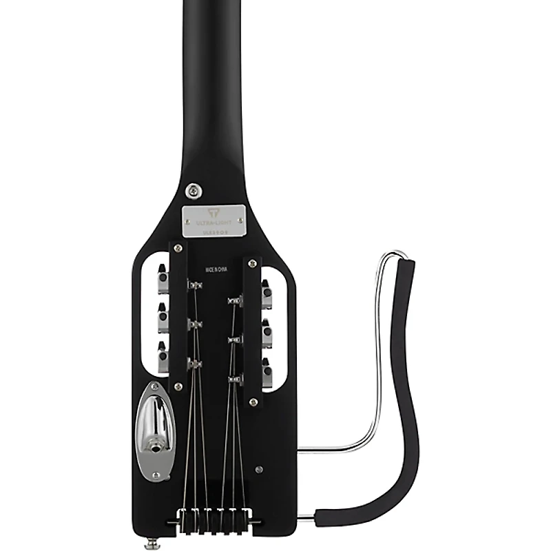 Traveler Guitar Ultra-Light Electric Left-Handed Electric Travel Guitar Matte Black