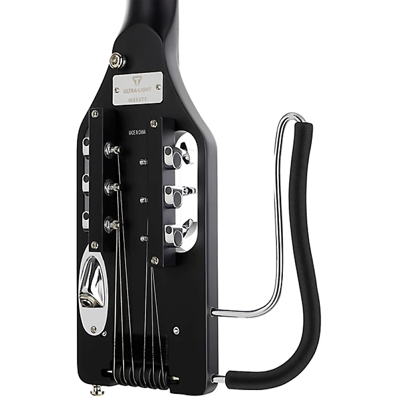 Traveler Guitar Ultra-Light Electric Left-Handed Electric Travel Guitar Matte Black