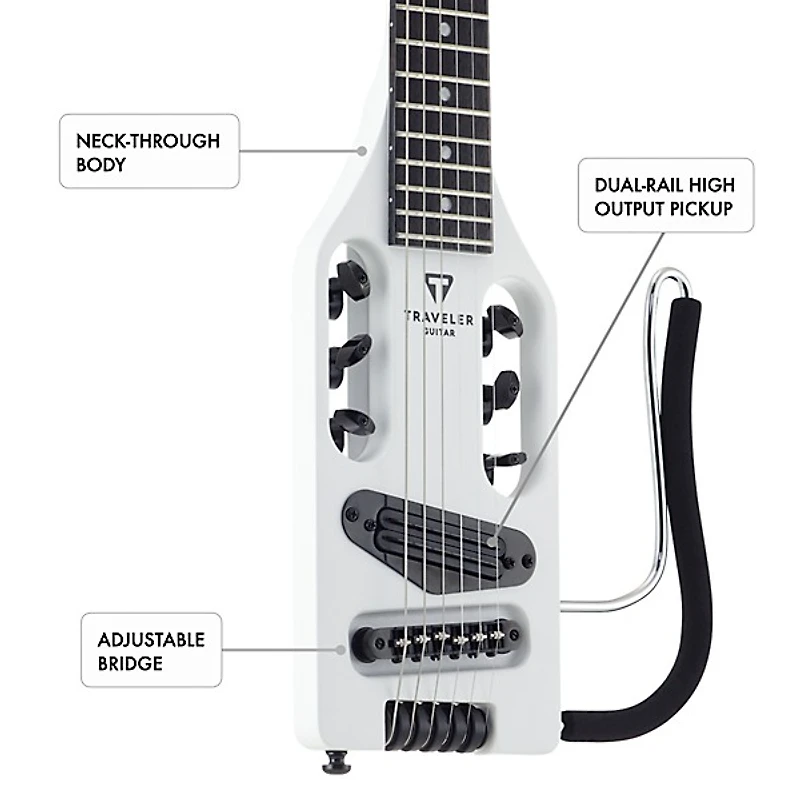 Traveler Guitar Ultra-Light Electric Travel Guitar -