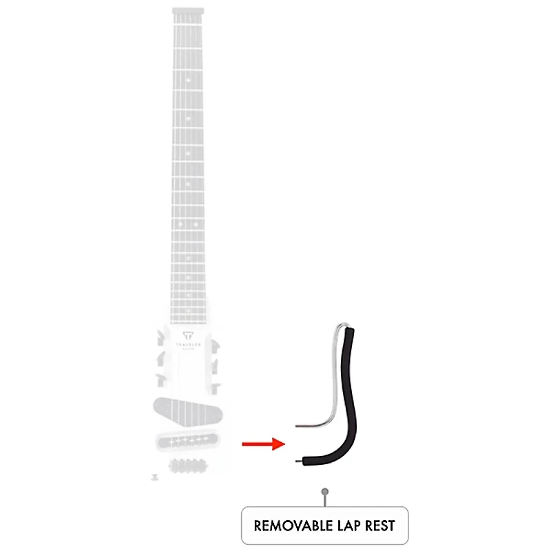 Traveler Guitar Ultra-Light Electric Travel Guitar -