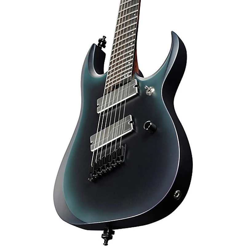 Ibanez RGD71ALMS Axion Label Multi-Scale 7-String Electric Guitar Black Aurora Burst