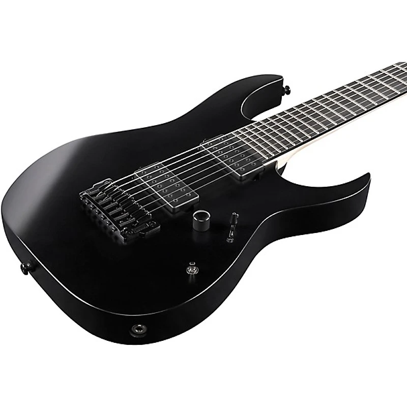Ibanez RGIXL7 Iron Label 7-String Electric Guitar Black