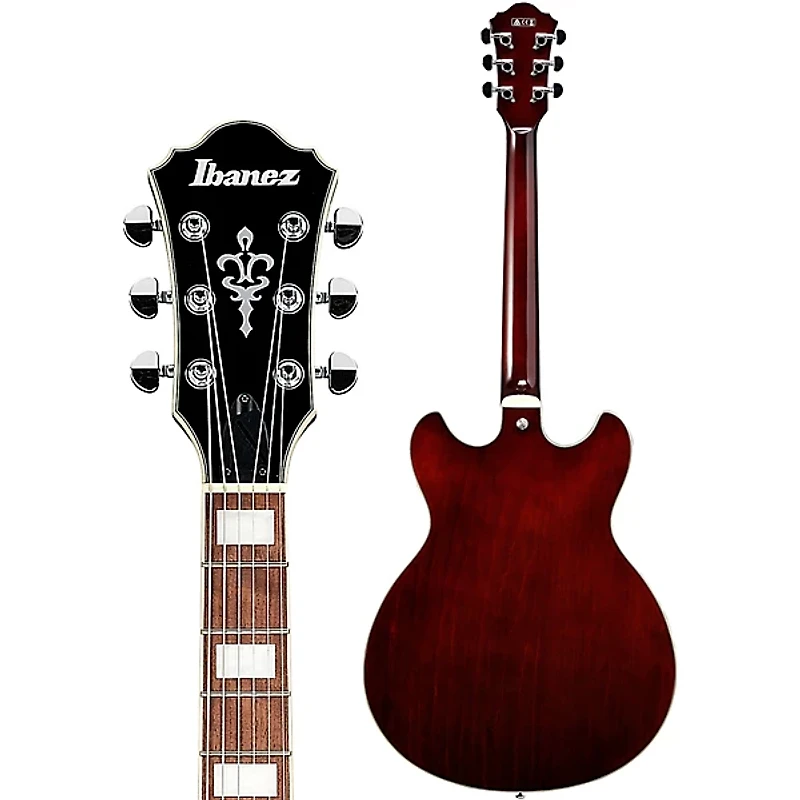 Ibanez Artcore AS73FM Semi-Hollow Electric Guitar Transparent Indigo Fade