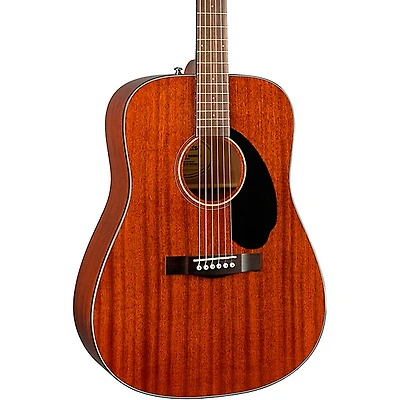 Fender CD-60S All-Mahogany Dreadnought Acoustic Guitar - Natural